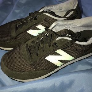 Olive Green New Balances